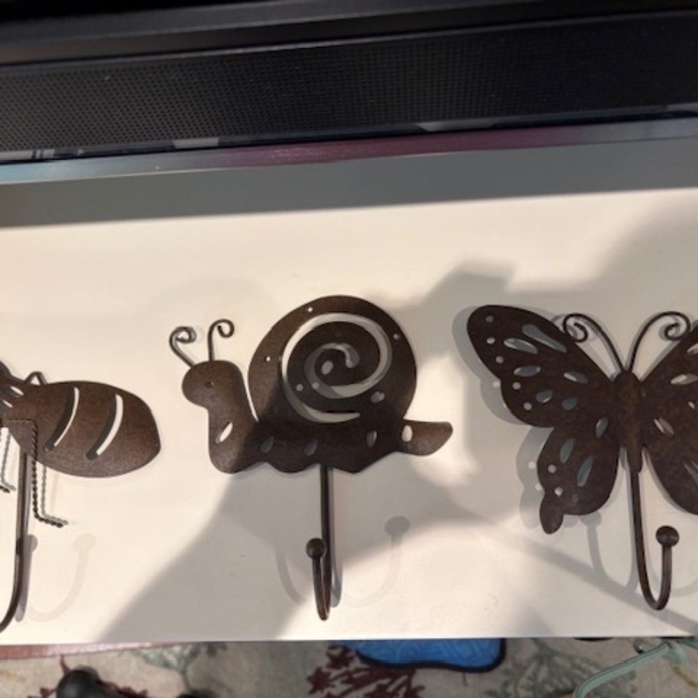 Set of 3 Brand New, Never Used Bug Hooks